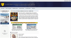 Desktop Screenshot of njmediators.org